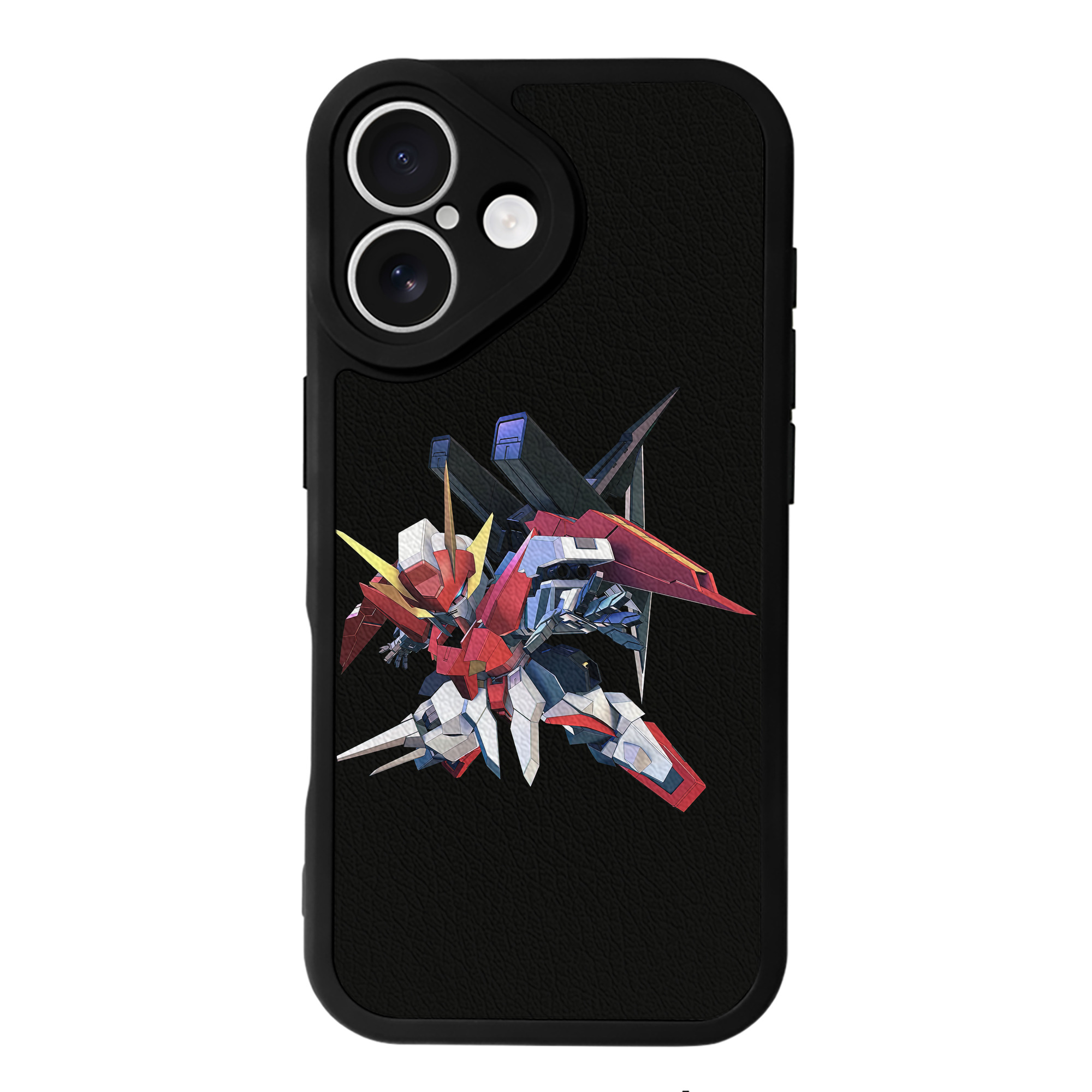 （画像用） 機動戦士ガンダム Mobile Suit Gundam 【iPhone 16シリーズ対応】シリコンスマホケース（レザー調） 材質：シリコン